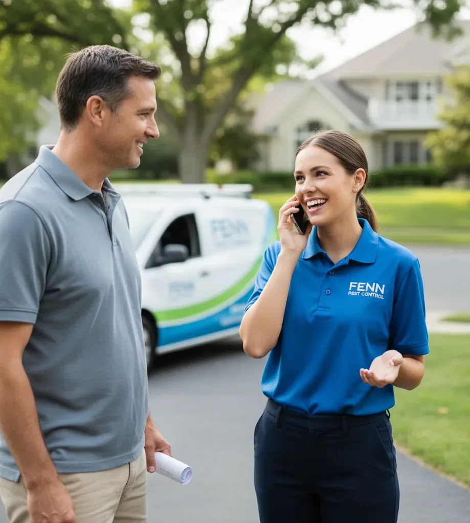 Fenn Pest Control customer support in Shenandoah